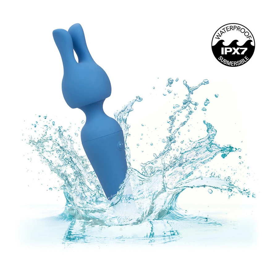 CALEXOTICS  COUTURE KIT VIBRATOR WAND 10 VIBRATIONS BLUE